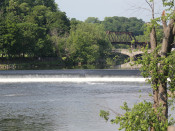 Lehigh River Falls Easton, PA